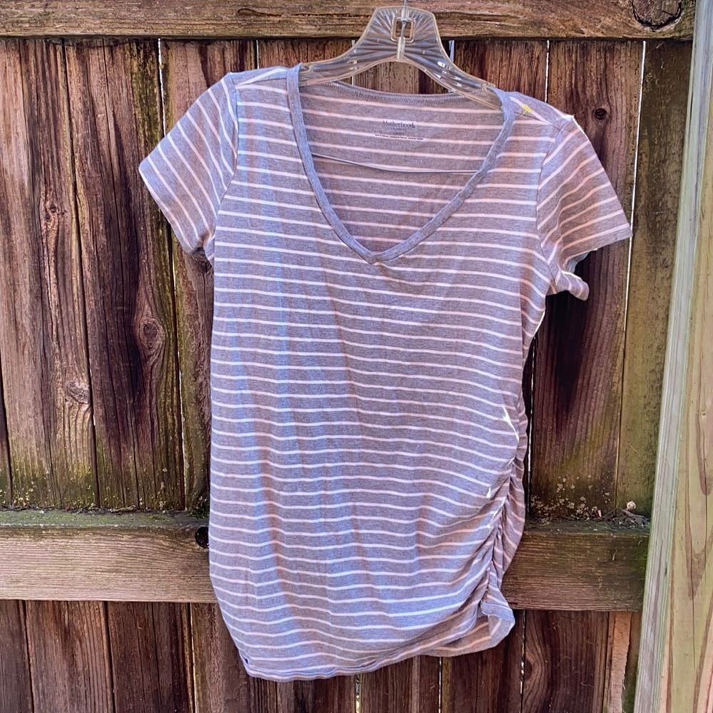 Motherhood Maternity striped top sz. S